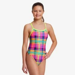 FUNKITA - Girls Single Strap One Piece Happy Highlander -Girls Swimwear Shop 017097 530x 2x 40ba8b2a 0fcf 44d1 888e 2ffca4a786e2 grande