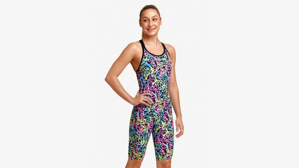 FUNKITA - Girls Legsuit Swimsuit Fast Legs Messed Up 3 FUNKITA - Girls Legsuit Swimsuit Fast Legs Messed Up