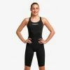 FUNKITA - Girls Legsuit Swimsuit Fast Legs Still Black -Girls Swimwear Shop 018980 grande