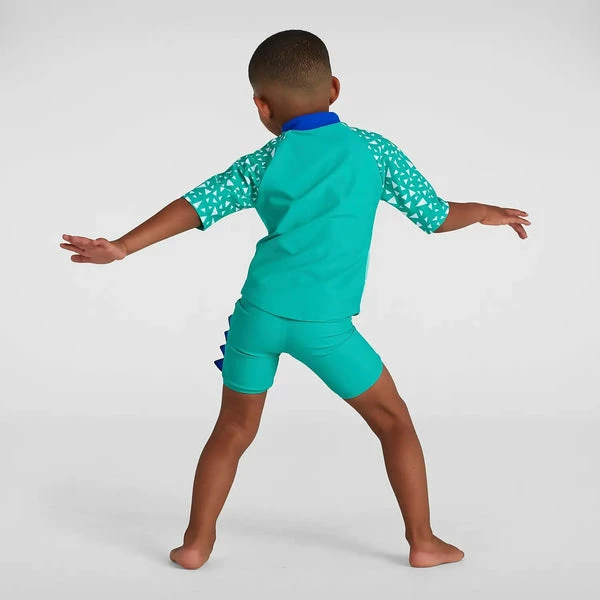 Speedo - Kids Swimwear Corey Croc Rash Top & Short Set 5 Speedo - Kids Swimwear Corey Croc Rash Top & Short Set - Image 3