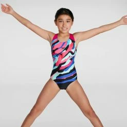 Speedo - Girls Swimsuit Digital Placement Splashback Black/Pink 8 Speedo - Girls Swimsuit Digital Placement Splashback Black/Pink -Girls Swimwear Shop 13892721 1404976574050919 grande