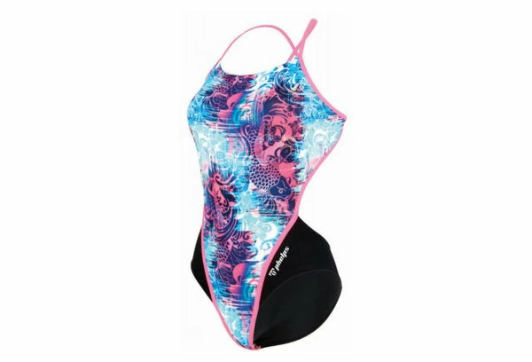 Michael Phelps - Womens Swimsuit Open Back Dragon 3 Michael Phelps - Womens Swimsuit Open Back Dragon