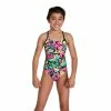 Speedo - Girls Swimsuit Lane Line Back Pink/Yellow -Girls Swimwear Shop 8 13441h164 1 grande