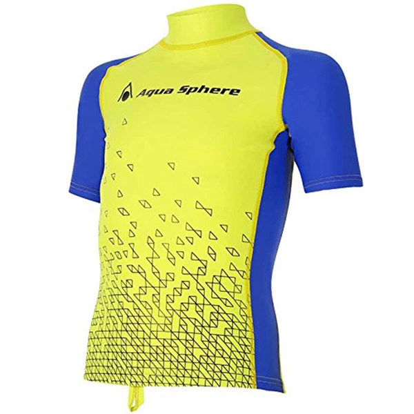 Aqua Sphere - Kids Bix Rashguard Yellow/Blue 2 Aqua Sphere - Kids Bix Rashguard Yellow/Blue