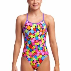 FUNKITA - Girls Diamond Back One Piece Bubble Piece