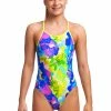 FUNKITA - Girls Diamond Back One Piece Pablo's Pizza -Girls Swimwear Shop FS11G PABLO S PIZZA 01 grande
