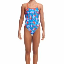 FUNKITA - Girls Single Strap One Piece Flaming Vegas
