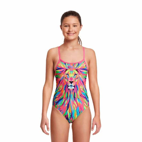 FUNKITA - Girls Diamond Back One Piece Pride Power 3 FUNKITA - Girls Diamond Back One Piece Pride Power