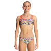 FUNKITA - Girls Criss Cross Two Piece Hex On Legs -Girls Swimwear Shop Funkita Criss Cross 2 Piece Hex on Legs grande