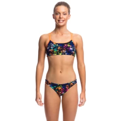 FUNKITA - Girls Criss Cross Two Piece Hands Off