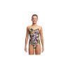 FUNKITA - Girls Diamond Back One Piece Princess Cut