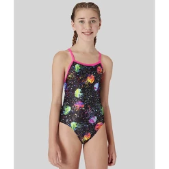 Maru - Girls Comb Jellies Ecotech Sparkle Fly Back -Girls Swimwear Shop Maru Jellie grande