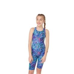 Maru - Girls Aquarius Pacer Legsuit Blue/Pink 8 Maru - Girls Aquarius Pacer Legsuit Blue/Pink -Girls Swimwear Shop Maru Legs 3 grande 1