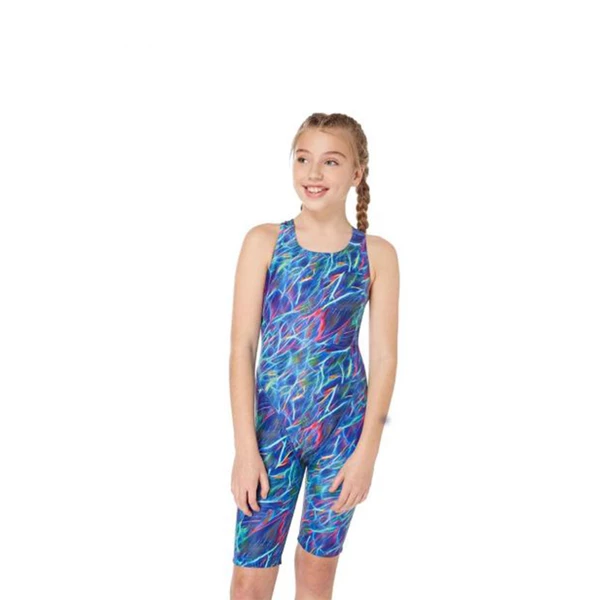 Maru - Girls Aquarius Pacer Legsuit Blue/Pink 5 Maru - Girls Aquarius Pacer Legsuit Blue/Pink - Image 3