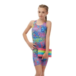 Maru - Street Art Pacer Legsuit Blue/Multi 8 Maru - Street Art Pacer Legsuit Blue/Multi -Girls Swimwear Shop Maru Legsuit 3 grande