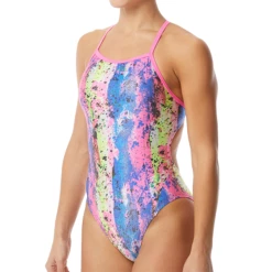 The Finals - Funnies Nebula Foil Wingback -Girls Swimwear Shop Nebula 2 grande