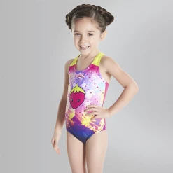 Speedo - Sea Squad Girls Starfizz Essential Applique 1 Piece