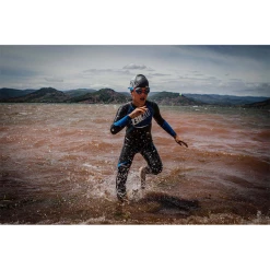 Zero D - Triton Kids Wetsuit Black/Blue -Girls Swimwear Shop Zero D Triton Image grande