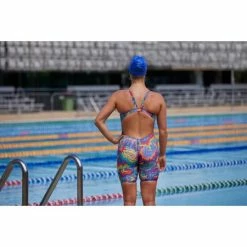 Amanzi - Girls KNEELENGTH Swimsuit Euphoria 12 Amanzi - Girls KNEELENGTH Swimsuit Euphoria -Girls Swimwear Shop amanzi euphoria kneelength am37299 3 grande