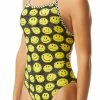 The Finals - Girls Swimsuit Smiley Non Foil Flutterback