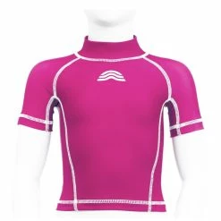 Aquarapid - Children's Rashvest/Anti-UV T-Shirt Pink